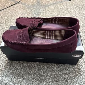 Women’s 8.5 Dr. Scholl’s Dexflex Comfort Firenze Burgundy Loafers Flats